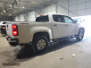2020 Chevrolet Colorado 4WD Work Truck with VIN 1GCGTBEN9L1219429, listed as a Copart auction lot 46826185 with 57,180 mi miles and Salvage Title. Bid and sale history available at carsss.com. Image 3.