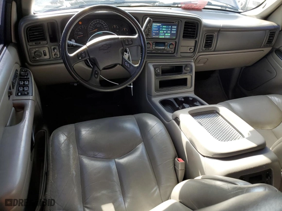 2005 Chevrolet Tahoe Z71 with VIN 1GNEC13T65R212159, listed as a Copart auction lot 52050315 with 233,850 mi miles and Salvage Title. Bid and sale history available at carsss.com. Image 8.