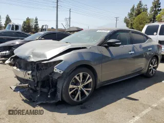 2017 Nissan Maxima SL с VIN 1N4AA6AP1HC426778, выставлен на аукционе Copart как лот 61987275 с пробегом 157 629 миль миль и Списание • Salvage title. История ставок и продаж доступна на DreamBid. Изображение 1.