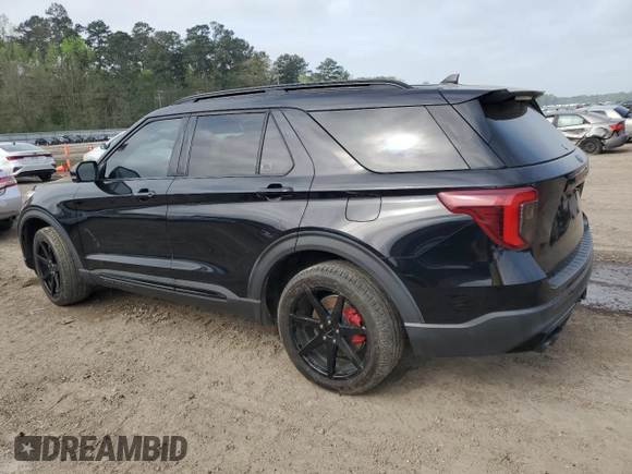 2020 Ford Explorer ST with VIN 1FM5K8GC7LGB38804, listed as a Copart auction lot 50213745 with 97,941 mi miles and Salvage Title. Bid and sale history available at carsss.com. Image 2.