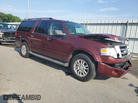 2012 Ford Expedition Max King Ranch with VIN 1FMJK1J57CEF63645, listed as a Copart auction lot 62130665 with 105,839 mi miles and Salvage title. Bid and sale history available at DreamBid. Image 4.