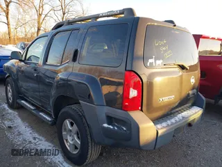 2008 Nissan Xterra S with VIN 5N1AN08W28C525050, listed as a IAAI auction lot 41057268 with 140,734 mi miles. Bid and sale history available at carsss.com. Image 3.