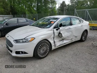 2016 Ford Fusion Titanium with VIN 3FA6P0K91GR228039, listed as a Copart auction lot 51342075 with 93,502 mi miles and Clean Title. Bid and sale history available at DreamBid. Image 1.