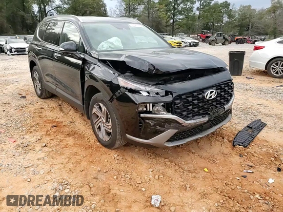 2023 Hyundai Santa Fe SEL with VIN 5NMS24AJ3PH610888, listed as a Copart auction lot 47341125 with 25,450 mi miles and Salvage Title. Bid and sale history available at DreamBid. Image 11.