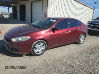 2015 Dodge Dart SE z VIN 1C3CDFAA2FD369119, wystawiony jako Copart lot #88237525 z przebiegiem 195 322 mil mil oraz Czysty tytuł • Clean title. Historia ofert i sprzedaży dostępna na DreamBid. Obrazek 1.
