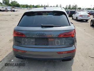 2024 Audi Q5 S line Premium Plus with VIN WA1EAAFY8R2109310, listed as a Copart auction lot 58716035 with Not provided miles and Salvage title. Bid and sale history available at DreamBid. Image 6.