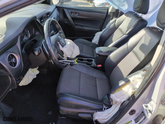 2019 Toyota Corolla L with VIN 2T1BURHE2KC150928, listed as a Copart auction lot 48703735 with 48,742 mi miles and Salvage Title. Bid and sale history available at carsss.com. Image 7.