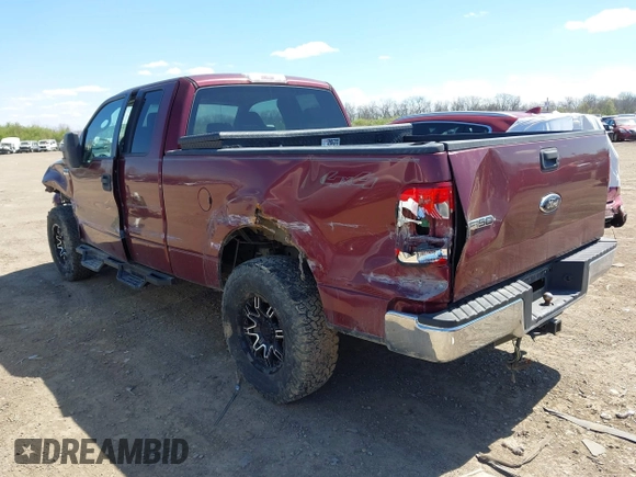 2006 Ford F-150 STX with VIN 1FTRX14W96FB37743, listed as a IAAI auction lot 41995762 with 141,126 mi miles. Bid and sale history available at carsss.com. Image 3.