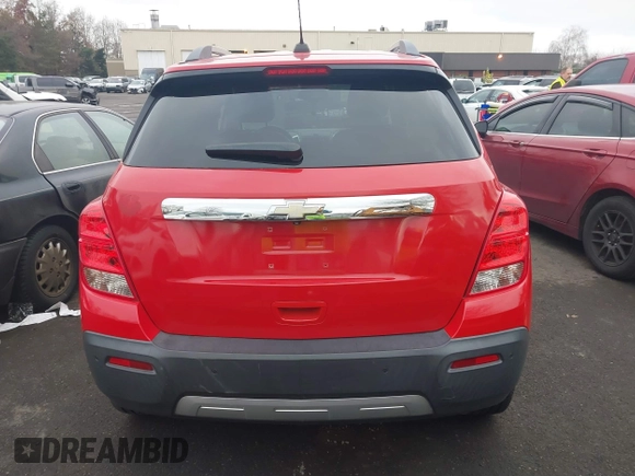 2015 Chevrolet Trax LTZ with VIN 3GNCJTSB4FL238317, listed as a IAAI auction lot 41354507 with 123,954 mi miles. Bid and sale history available at carsss.com. Image 17.