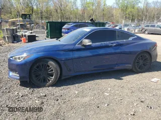 2018 Infiniti Q60 Luxe with VIN JN1EV7EL8JM392368, listed as a Copart auction lot 50684145 with 70,136 mi miles and Salvage title. Bid and sale history available at DreamBid. Image 1.