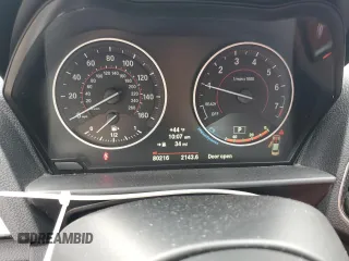2016 BMW 2 Series M235i xDrive with VIN WBA1J9C59GV696705, listed as a Copart auction lot 47900155 with 80,216 mi miles and Salvage Title. Bid and sale history available at carsss.com. Image 9.