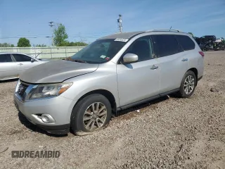 2014 Nissan Pathfinder SV with VIN 5N1AR2MM8EC604836, listed as a Copart auction lot 58295335 with 90,578 mi miles and Clean title. Bid and sale history available at DreamBid. Image 1.