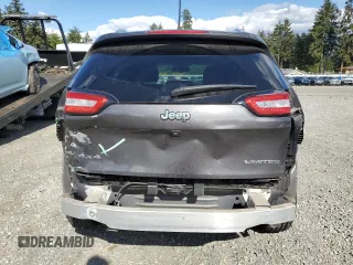 2016 Jeep Cherokee Limited z VIN 1C4PJMDS5GW209420, wystawiony jako Copart lot #56949005 z przebiegiem 66 458 mil mil oraz Szkoda całkowita • Salvage title. Historia ofert i sprzedaży dostępna na DreamBid. Obrazek 6.