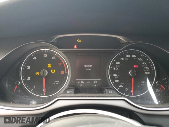 2013 Audi allroad A4 Premium Plus z VIN WA1UFAFL7DA051190, wystawiony jako Copart lot #60477465 z przebiegiem 31 893 mil mil oraz Szkoda całkowita • Salvage title. Historia ofert i sprzedaży dostępna na DreamBid. Obrazek 9.