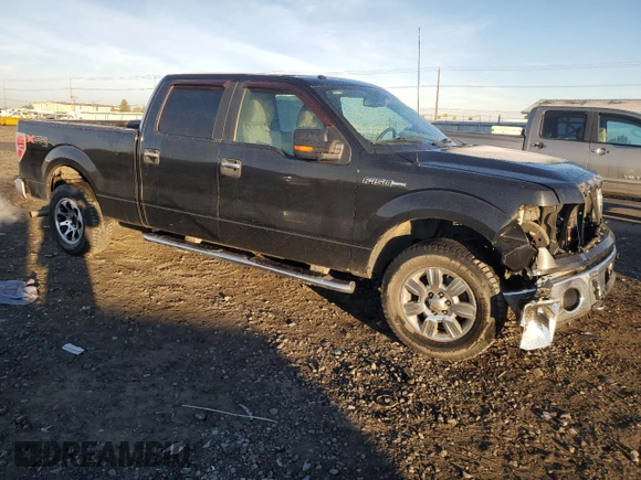 2010 Ford F-150 XL with VIN 1FTFW1EV9AFD21293, listed as a Copart auction lot 77943404 with 123,165 mi miles and Salvage title. Bid and sale history available at DreamBid. Image 4.