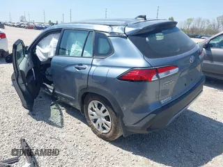 2024 Toyota Corolla Cross L with VIN 7MUAAABG5RV096239, listed as a IAAI auction lot 42105087 with 13,747 mi miles and . Bid and sale history available at DreamBid. Image 3.