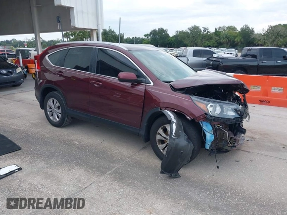 2013 Honda CR-V EX-L with VIN 5J6RM3H75DL011041, listed as a IAAI auction lot 40466669 with 87,594 mi miles and . Bid and sale history available at DreamBid. Image 1.