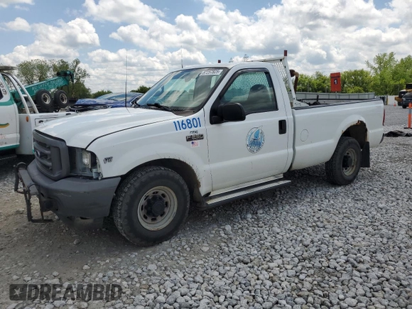 2001 Ford F-250 XL with VIN 1FTNF20L61ED33348, listed as a Copart auction lot 57257825 with 112,795 mi miles and Clean title. Bid and sale history available at DreamBid. Image 1.
