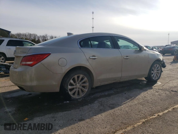 2016 Buick LaCrosse Leather with VIN 1G4GB5G33GF234822, listed as a Copart auction lot 44968735 with 132,628 mi miles and Salvage title. Bid and sale history available at DreamBid. Image 3.
