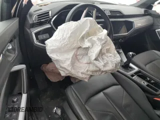 2021 Audi Q3 S line Premium Plus with VIN WA1EECF3XM1026707, listed as a Copart auction lot 46916875 with 0 mi miles and Salvage Title. Bid and sale history available at carsss.com. Image 8.
