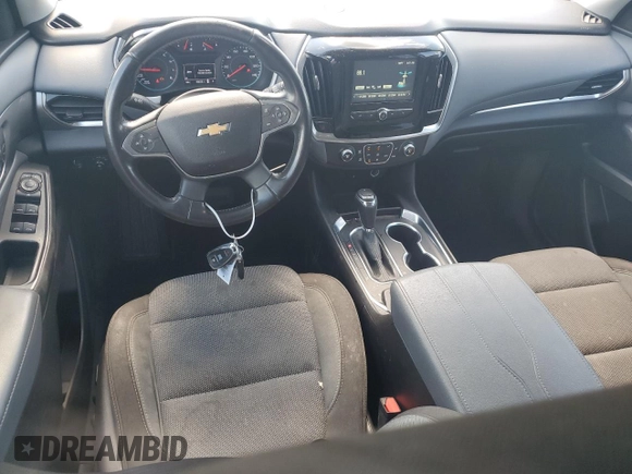 2019 Chevrolet Traverse LT Cloth with VIN 1GNERGKW3KJ269071, listed as a Copart auction lot 61063245 with 155,058 mi miles and Salvage title. Bid and sale history available at DreamBid. Image 8.