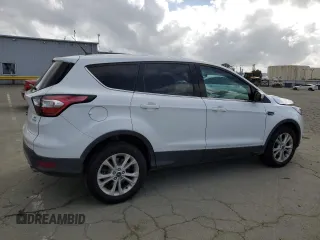 2017 Ford Escape SE with VIN 1FMCU0GD1HUE56308, listed as a Copart auction lot 50808615 with 97,780 mi miles and Salvage Title. Bid and sale history available at carsss.com. Image 3.