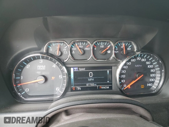 2015 Chevrolet Suburban LTZ with VIN 1GNSCKKC2FR177759, listed as a Copart auction lot 50919105 with 87,793 mi miles and Salvage Title. Bid and sale history available at DreamBid. Image 9.