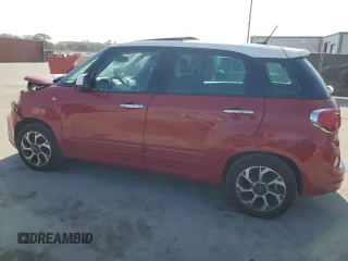 2014 FIAT 500L Easy with VIN ZFBCFABH0EZ001837, listed as a Copart auction lot 84663884 with 82,352 mi miles and Salvage Title. Bid and sale history available at carsss.com. Image 2.