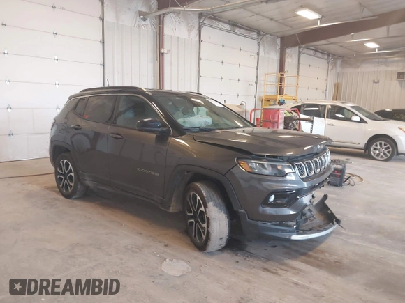 2023 Jeep Compass High Altitude с VIN 3C4NJDCN2PT520022, выставлен на аукционе IAAI как лот 42325216 с пробегом 30 062 миль миль и . История ставок и продаж доступна на DreamBid. Изображение 1.