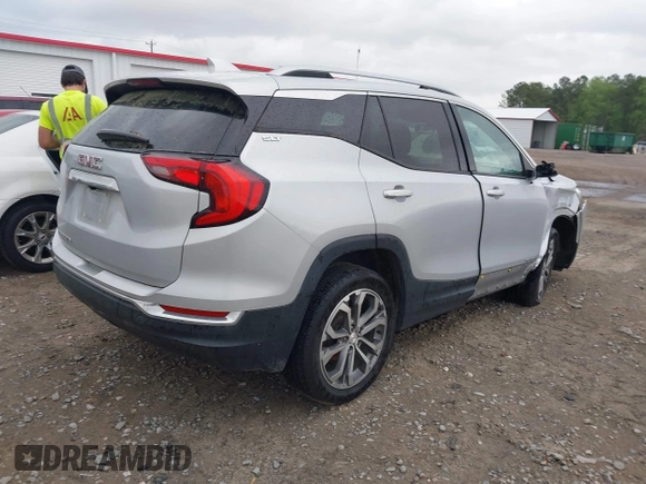 2019 GMC Terrain SLT z VIN 3GKALPEV4KL158442, wystawiony jako IAAI lot #41955667 z przebiegiem 123 306 mil mil oraz . Historia ofert i sprzedaży dostępna na DreamBid. Obrazek 4.