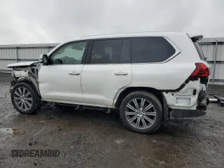 2017 Lexus LX with VIN JTJHY7AX4H4243747, listed as a Copart auction lot 73792444 with 98,918 mi miles and Salvage Title. Bid and sale history available at carsss.com. Image 2.