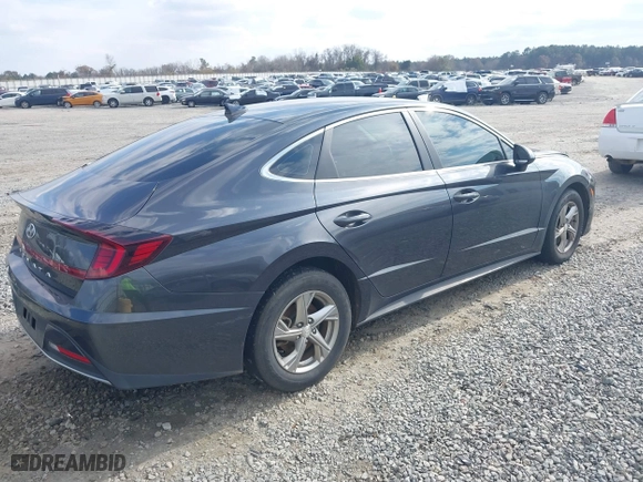 2022 Hyundai Sonata SE with VIN 5NPEG4JA0NH147400, listed as a IAAI auction lot 41478054 with 76,090 mi miles. Bid and sale history available at carsss.com. Image 4.