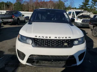 2016 Land Rover Range Rover Sport SVR with VIN SALWZ2EF2GA557465, listed as a Copart auction lot 78547734 with 45,756 mi miles and Salvage title. Bid and sale history available at DreamBid. Image 5.