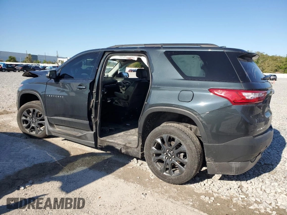 2021 Chevrolet Traverse RS with VIN 1GNERJKW3MJ188636, listed as a Copart auction lot 48298235 with 66,360 mi miles and Salvage Title. Bid and sale history available at carsss.com. Image 2.