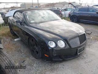 2007 Bentley Continental GT with VIN SCBDR33W67C046257, listed as a IAAI auction lot 41661440 with 54,229 mi miles and . Bid and sale history available at DreamBid. Image 1.