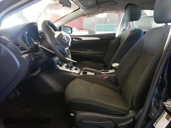 2019 Nissan Sentra S z VIN 3N1AB7AP0KY314665, wystawiony jako Copart lot #38094454 z przebiegiem 82 611 mil mil oraz Szkoda całkowita • Salvage title. Historia ofert i sprzedaży dostępna na DreamBid. Obrazek 7.