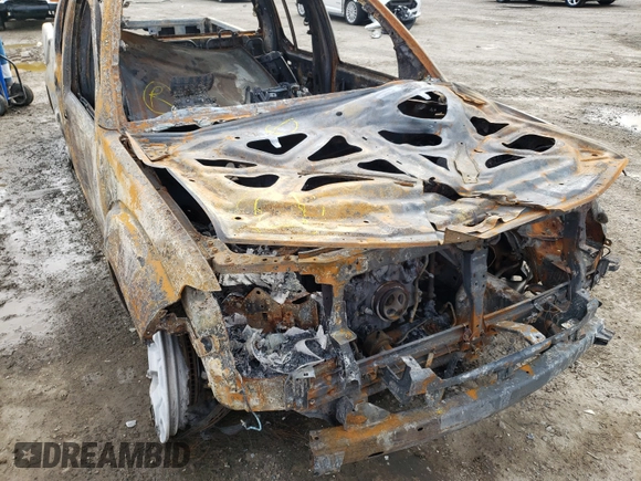 2020 Nissan Frontier SV with VIN 1N6ED0EA6LN722198, listed as a Copart auction lot 60571911 with Not provided miles and Non repairable. Bid and sale history available at DreamBid. Image 9.