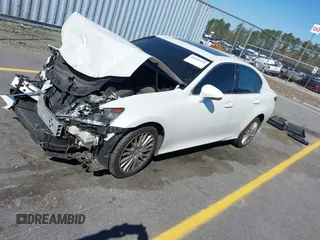 2013 Lexus GS with VIN JTHCE1BLXD5018542, listed as a IAAI auction lot 41835538 with 150,472 mi miles. Bid and sale history available at carsss.com. Image 17.
