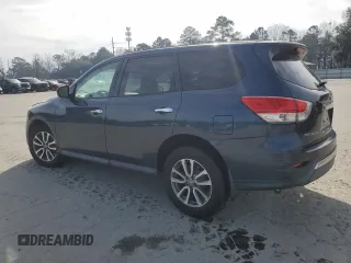 2013 Nissan Pathfinder SL with VIN 5N1AR2MN3DC671576, listed as a Copart auction lot 46727815 with 124,834 mi miles and Salvage Title. Bid and sale history available at DreamBid. Image 2.