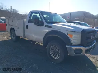 2011 Ford Super Duty F-250 SRW XL with VIN 1FTBF2B65BEA97898, listed as a IAAI auction lot 41630848 with 444,929 mi miles. Bid and sale history available at carsss.com. Image 1.