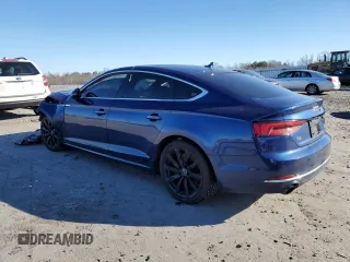 2018 Audi A5 Sportback Premium Plus with VIN WAUBNCF50JA015119, listed as a Copart auction lot 81444073 with 0 mi miles. Bid and sale history available at carsss.com. Image 2.