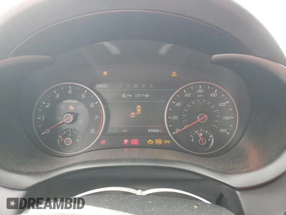2018 Kia Stinger Premium with VIN KNAE25LA1J6014938, listed as a Copart auction lot 50410295 with 93,668 mi miles and Salvage Title. Bid and sale history available at DreamBid. Image 9.