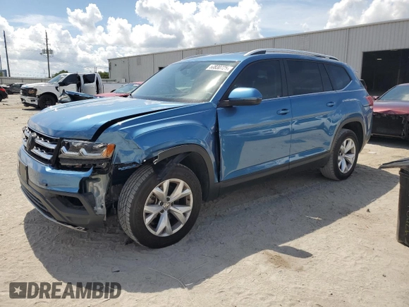 2019 Volkswagen Atlas SE с VIN 1V2DR2CA1KC552632, выставлен на аукционе Copart как лот 60830725 с пробегом 76 887 миль миль и Списание • Salvage title. История ставок и продаж доступна на DreamBid. Изображение 1.