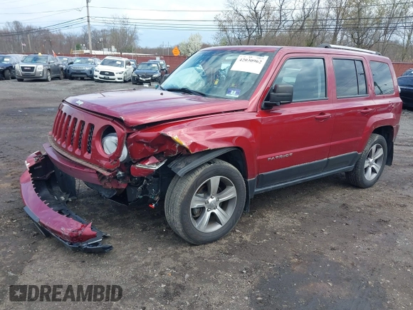 2017 Jeep Patriot High Altitude with VIN 1C4NJRFB6HD109986, listed as a IAAI auction lot 42030962 with 31,061 mi miles and . Bid and sale history available at DreamBid. Image 2.