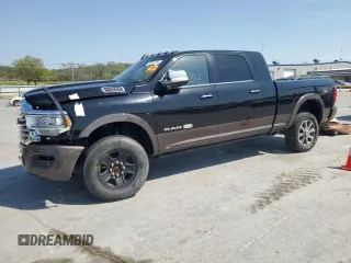 2021 Ram 2500 Longhorn with VIN 3C6UR5PL5MG530364, listed as a Copart auction lot 53162185 with Not provided miles and Salvage title. Bid and sale history available at DreamBid. Image 1.