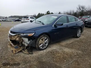 2021 Chevrolet Malibu LT with VIN 1G1ZD5ST5MF029926, listed as a Copart auction lot 44741155 with 95,248 mi miles and Salvage Title. Bid and sale history available at carsss.com. Image 1.