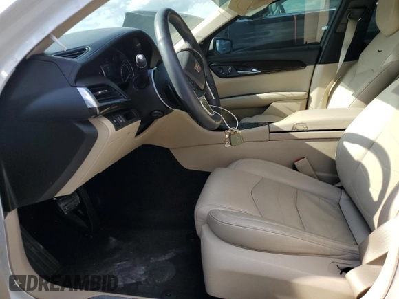 2017 Cadillac CT6 AWD with VIN 1G6KB5RS3HU205601, listed as a Copart auction lot 53365845 with 21,853 mi miles and Salvage title. Bid and sale history available at DreamBid. Image 7.
