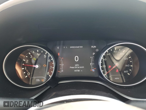 2021 Jeep Compass Limited z VIN 3C4NJDCB9MT535683, wystawiony jako Copart lot #58504285 z przebiegiem 44 738 mil mil oraz Czysty tytuł • Clean title. Historia ofert i sprzedaży dostępna na DreamBid. Obrazek 9.