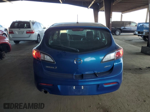 2012 Mazda 3 i Grand Touring with VIN JM1BL1M80C1609710, listed as a Copart auction lot 47229415 with 176,243 mi miles and Salvage Title. Bid and sale history available at DreamBid. Image 6.