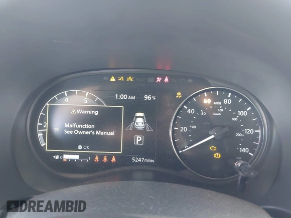 2023 Nissan Kicks SV with VIN 3N1CP5CV1PL478974, listed as a IAAI auction lot 42480254 with 5,247 mi miles and . Bid and sale history available at DreamBid. Image 7.